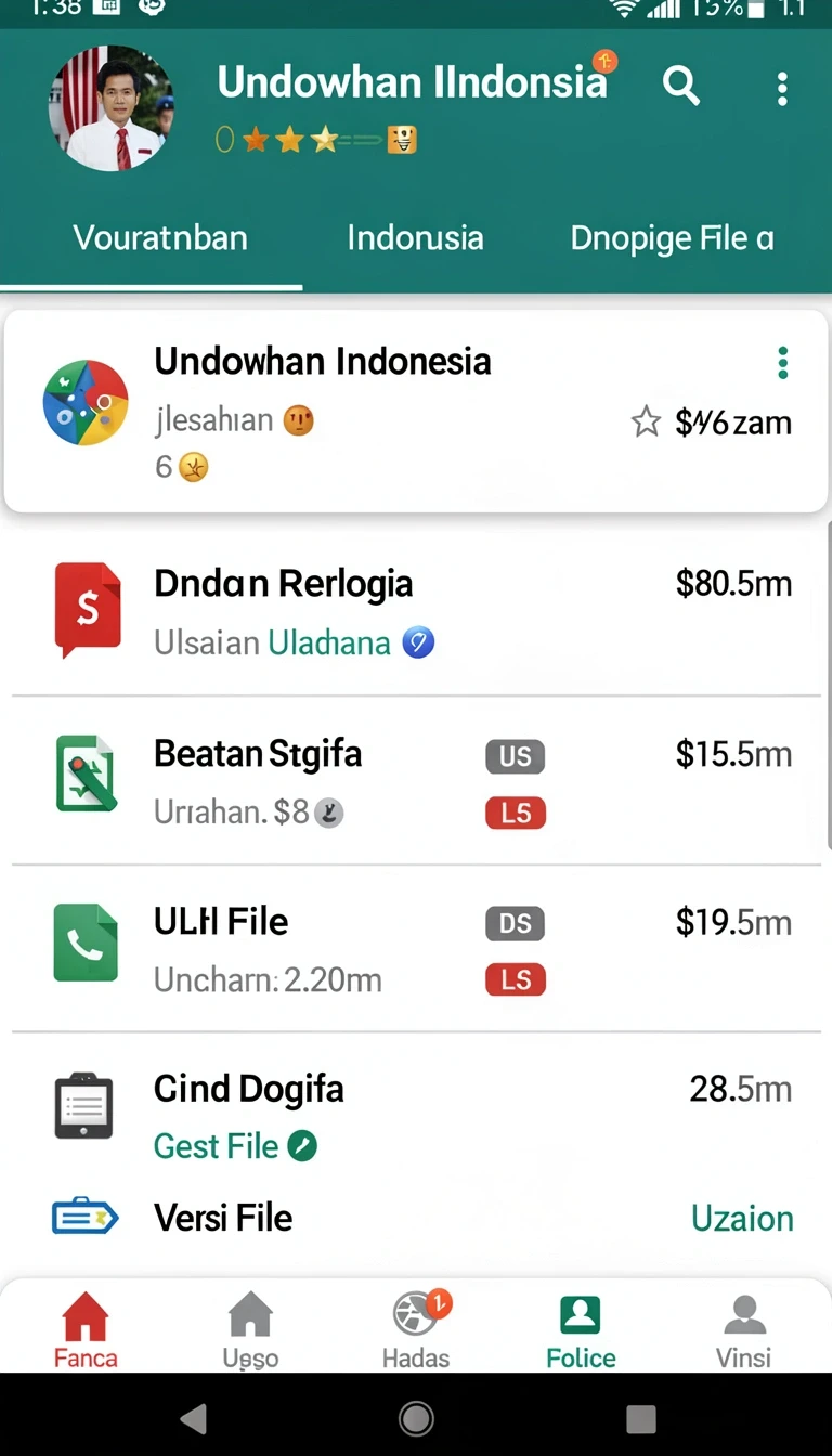 Contoh kelas aplikasi dengan metadata yang informatif.